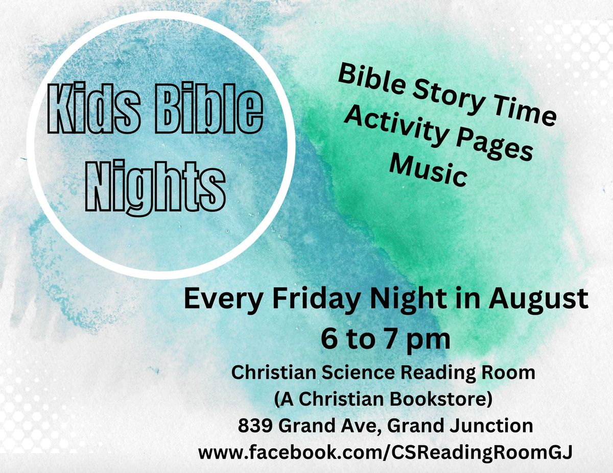 Kids Bible Night