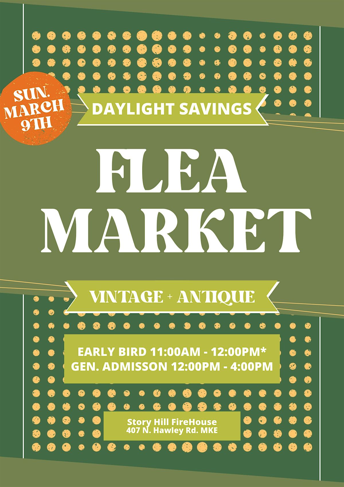 Daylight Savings Flea Market