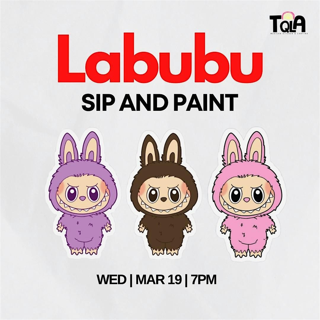 Labubu Sip and Paint