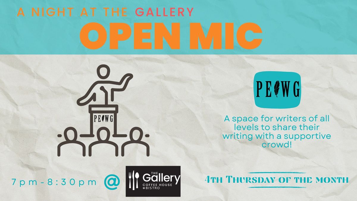 A Night at the Gallery - Open Mic