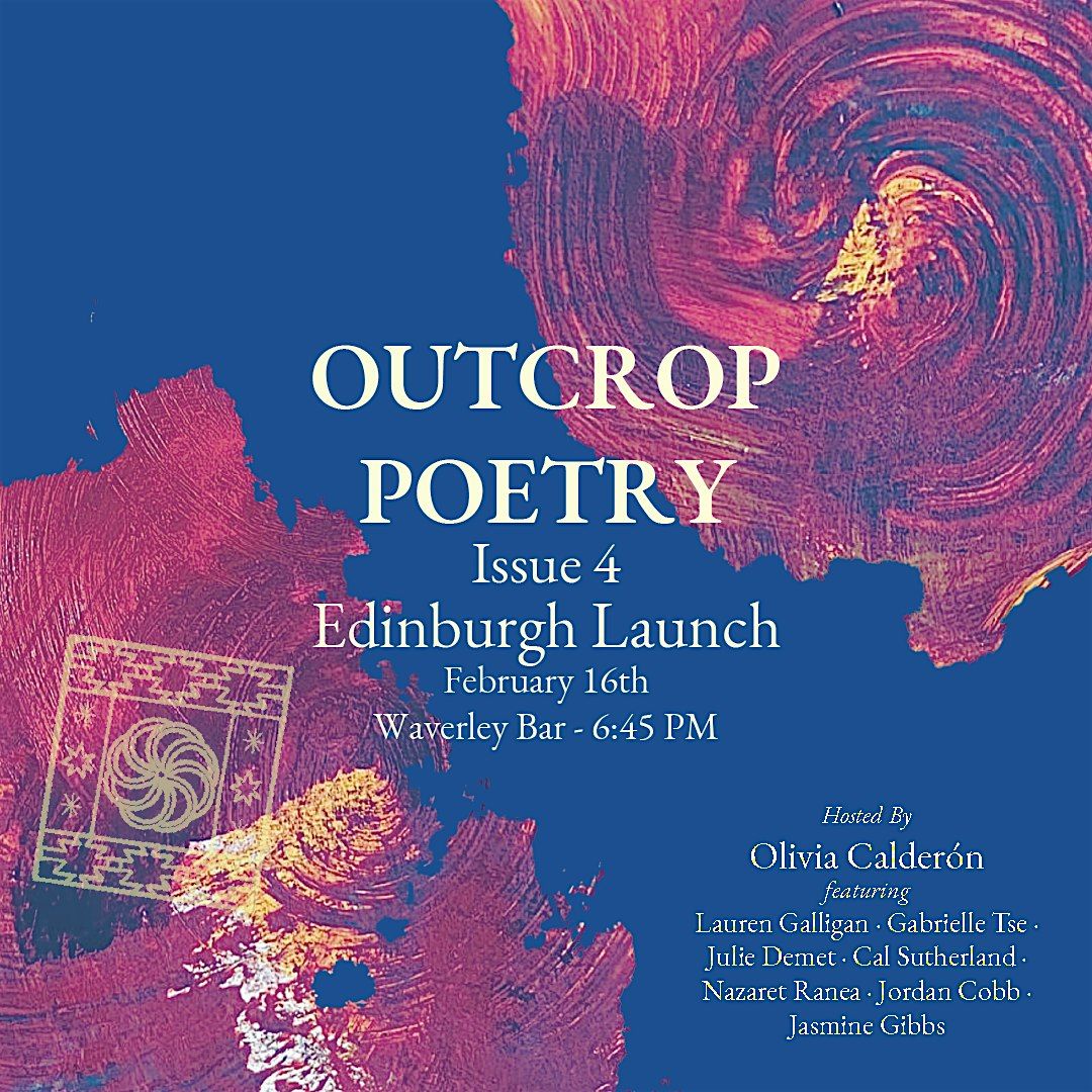 Outcrop Poetry Issue 4 Launch