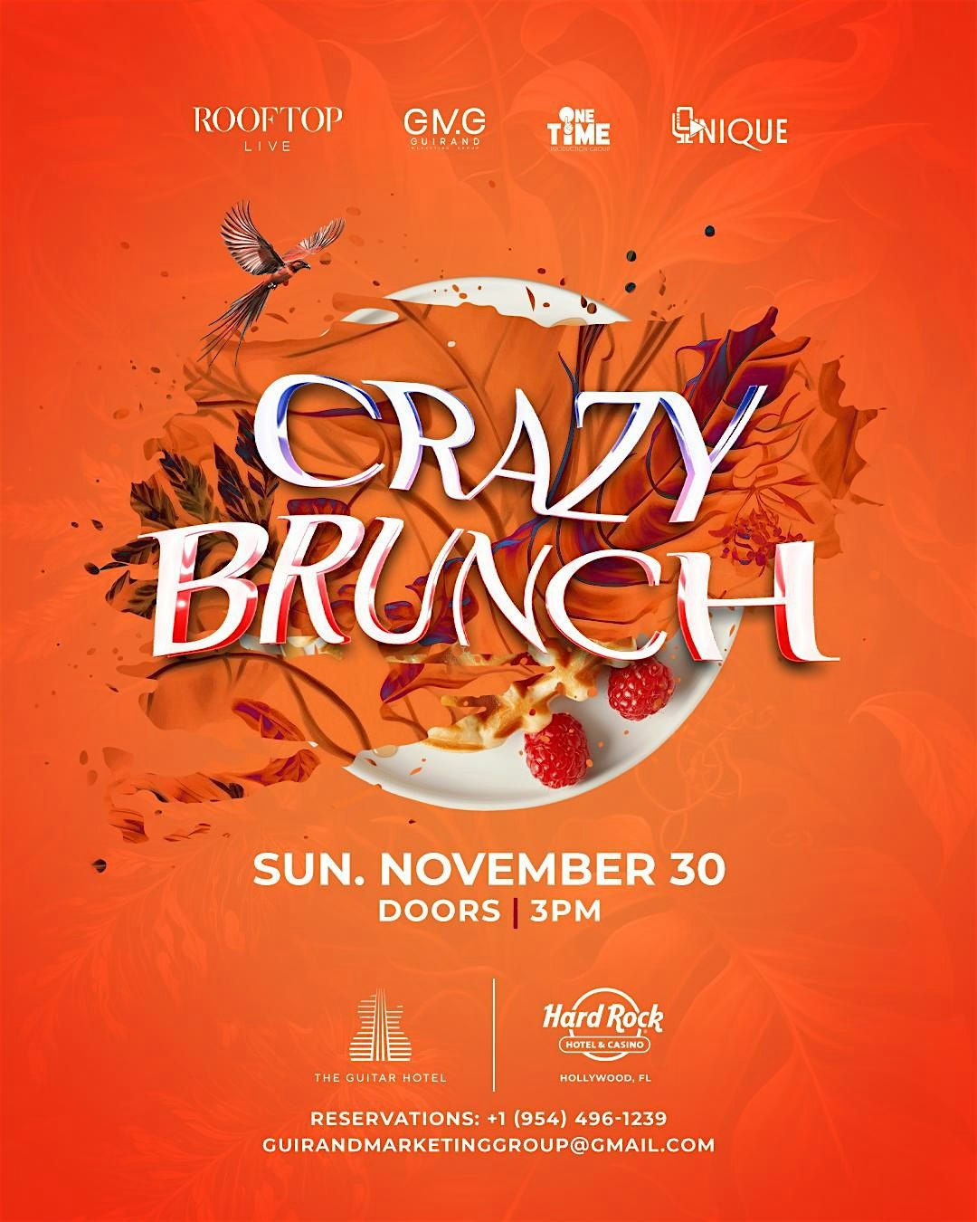 CRAZY BRUNCH THANKSGIVING WEEKEND 2025