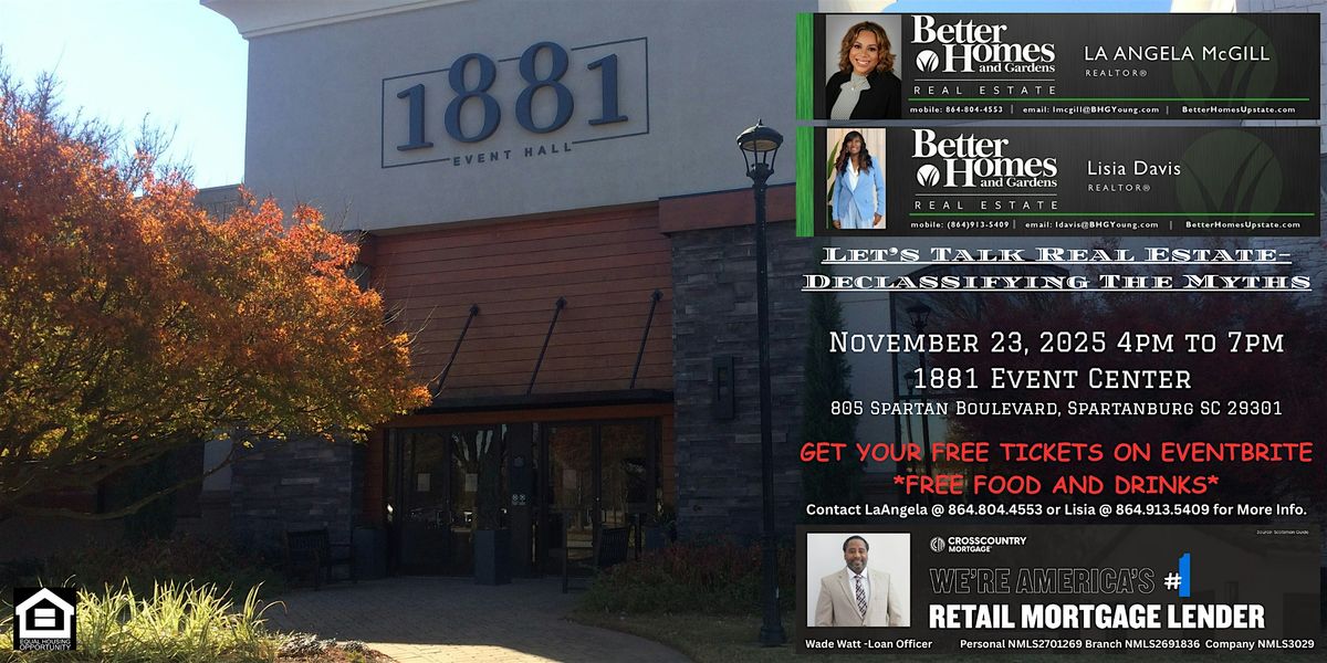 Let's Talk Real Estate-Declassifying The Myths