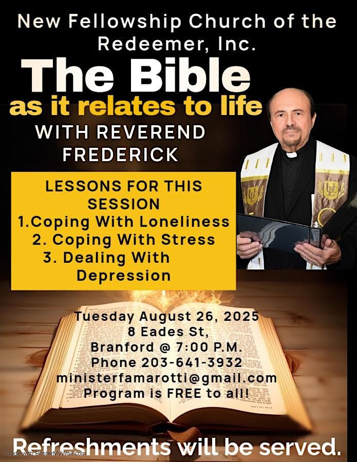 A program explaining how The Bible relates to our everyday lives
