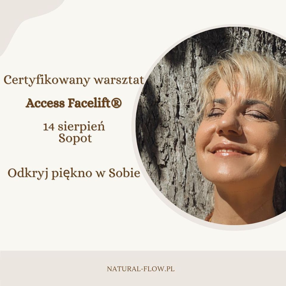 Odkryj Piękno W Sobie Certyfikowane Warsztaty Access Facelift® Sopot Yoga Chojnice 14 August 0706