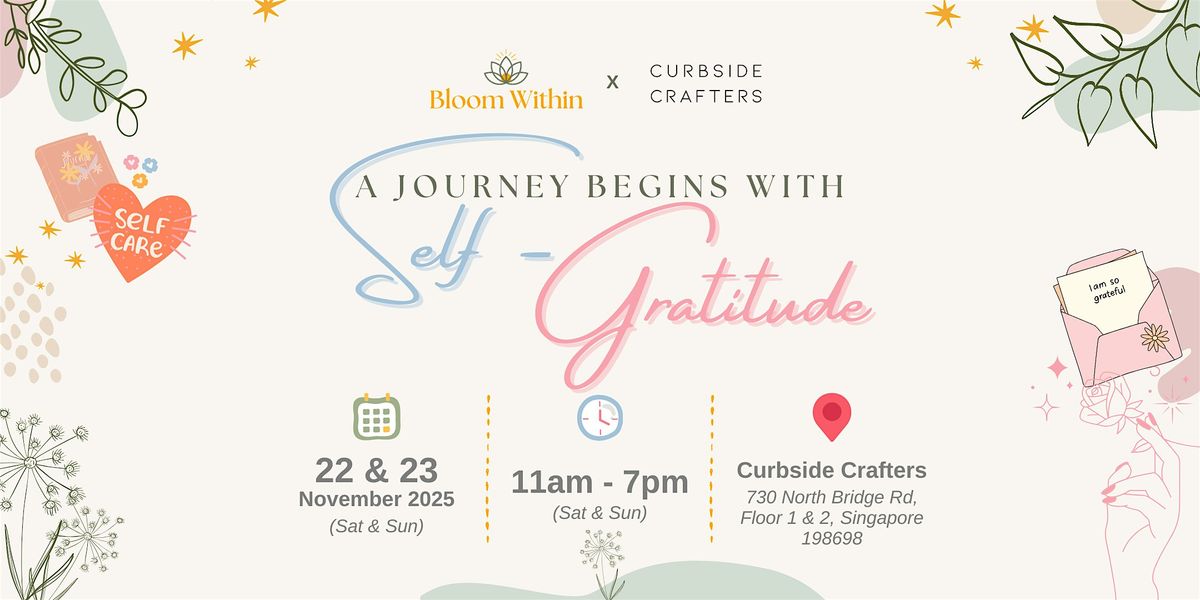 Bloom Within: A Journey Begins With Self-Gratitude