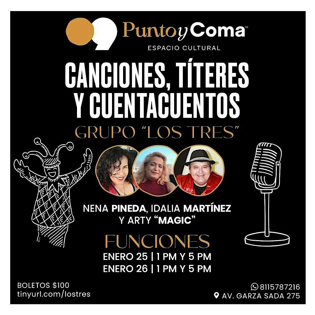 LOS TRES | Canciones, t\u00edteres y cuentacuentos