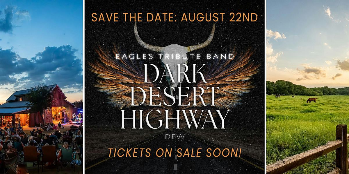 The Eagles covered by Dark Desert Highway\/ Texas Wine \/ Anna, TX