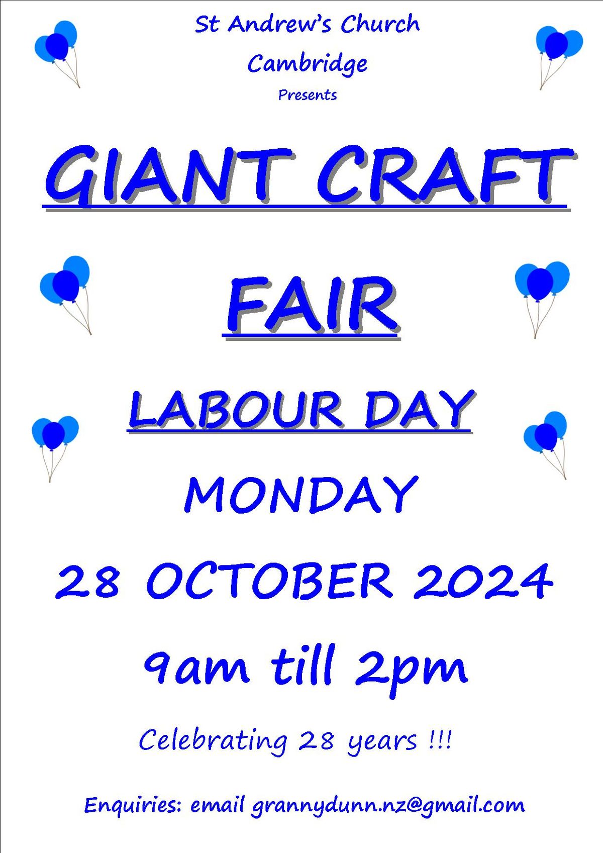 St Andrew's Craft Fair