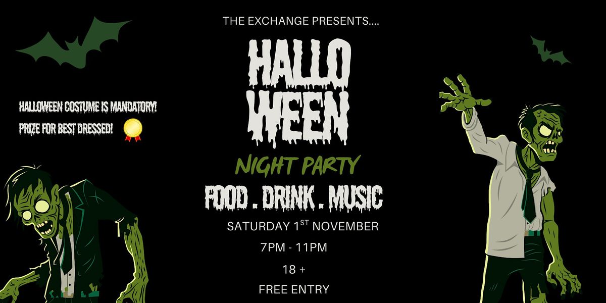 HALLOWEEN PARTY AT THE EXCHANGE