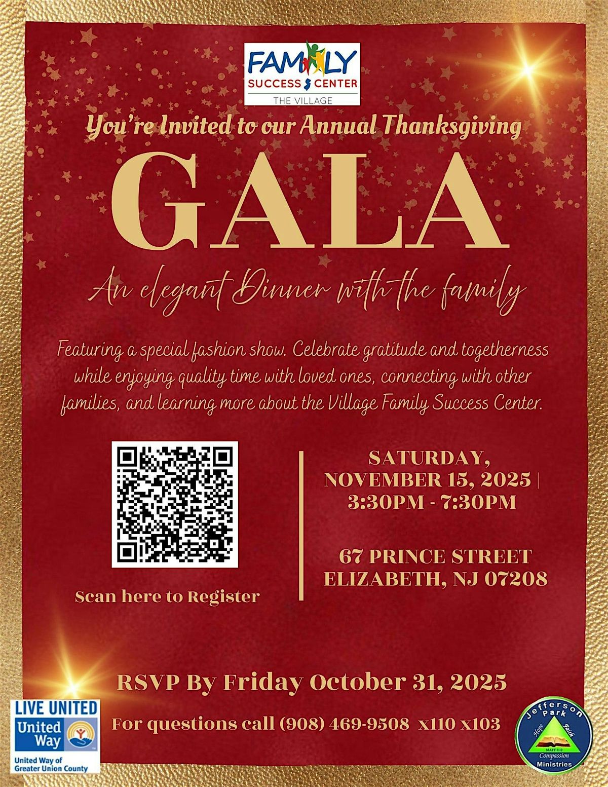 Village FSC  Family Thanksgiving Gala