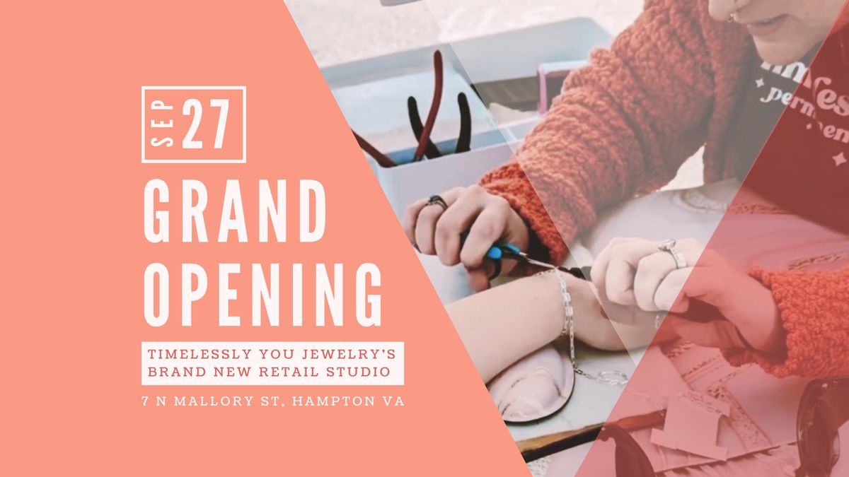 TYJ's Retail Studio GRAND OPENING!