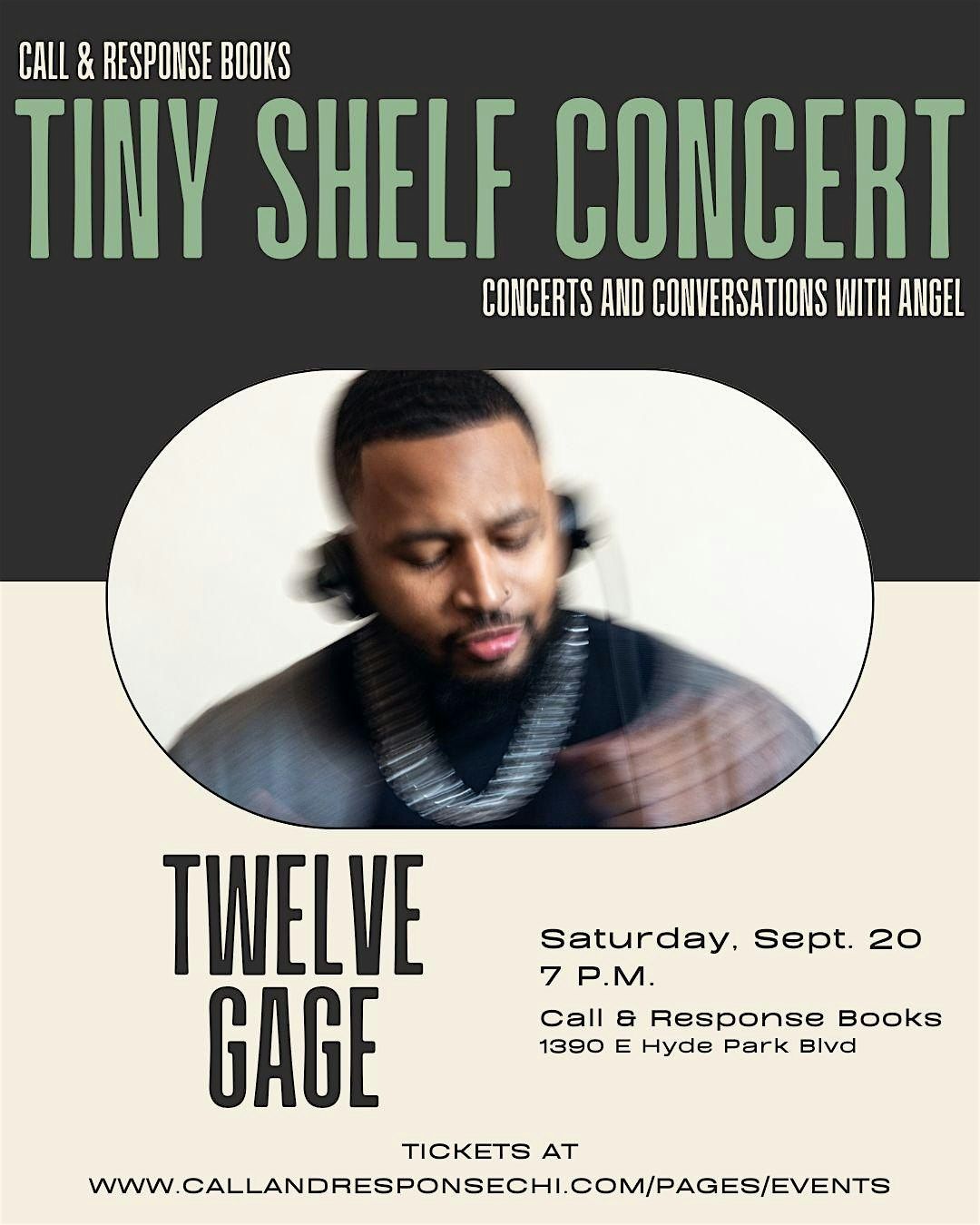 Tiny Shelf Concert: Twelve Gage