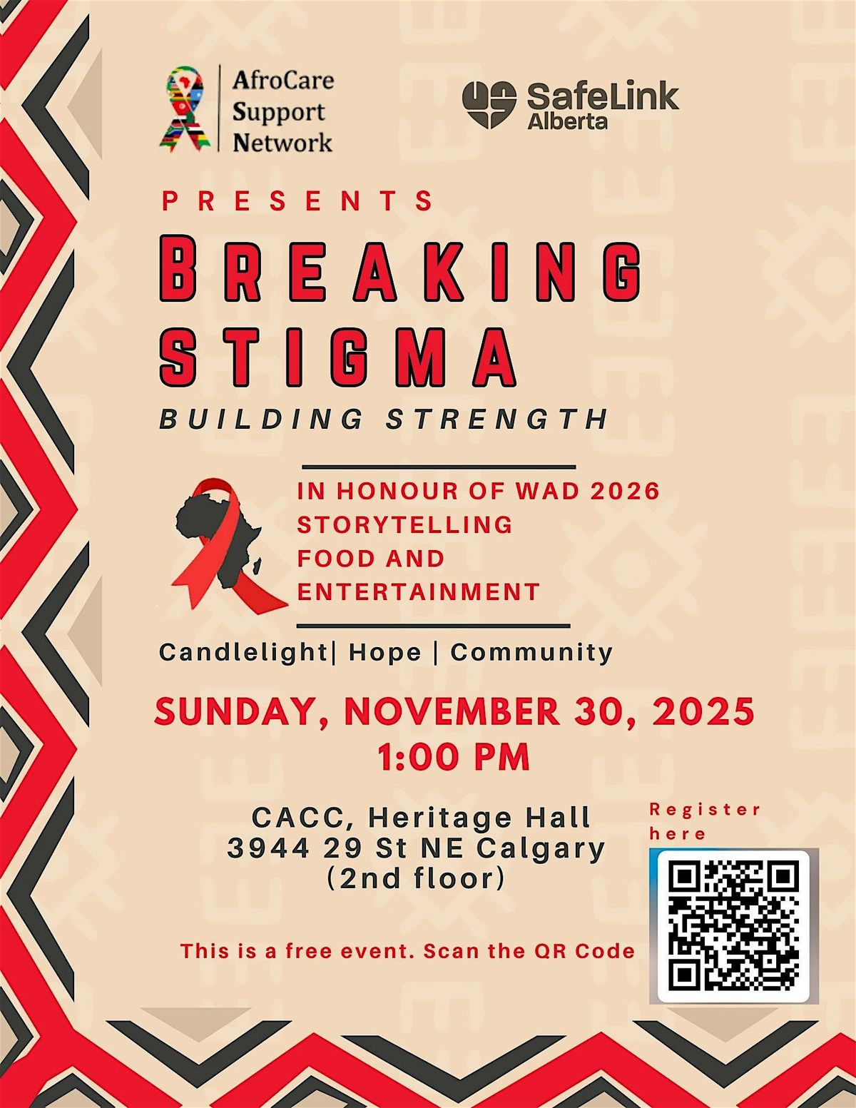 An afternoon of hope, music, food, and storytelling for WAD