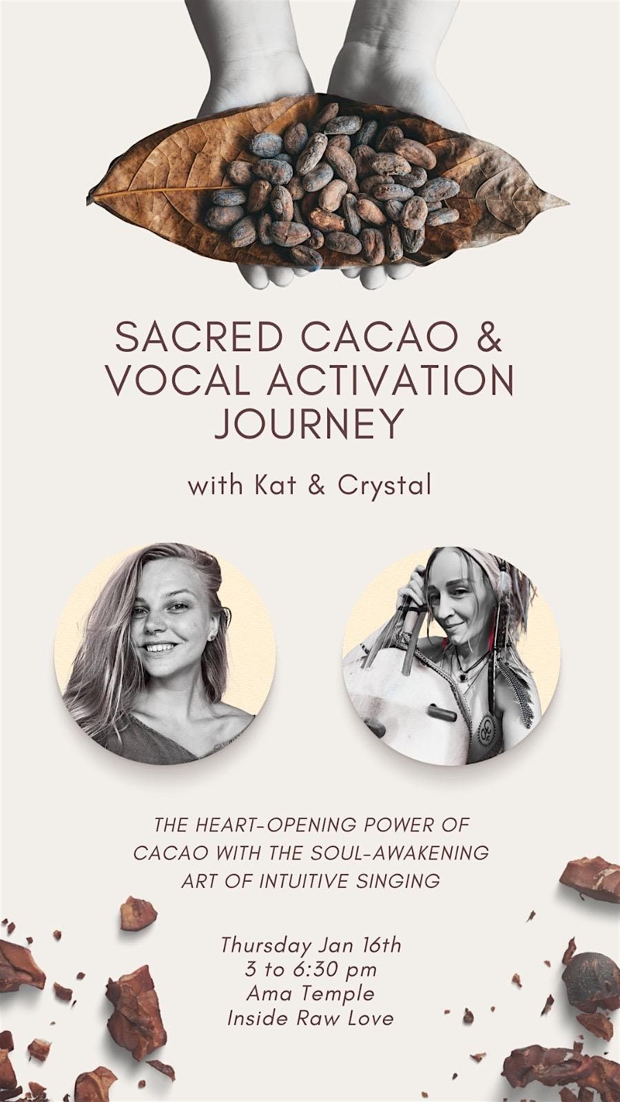 Sacred Cacao & Voice Activation Circle