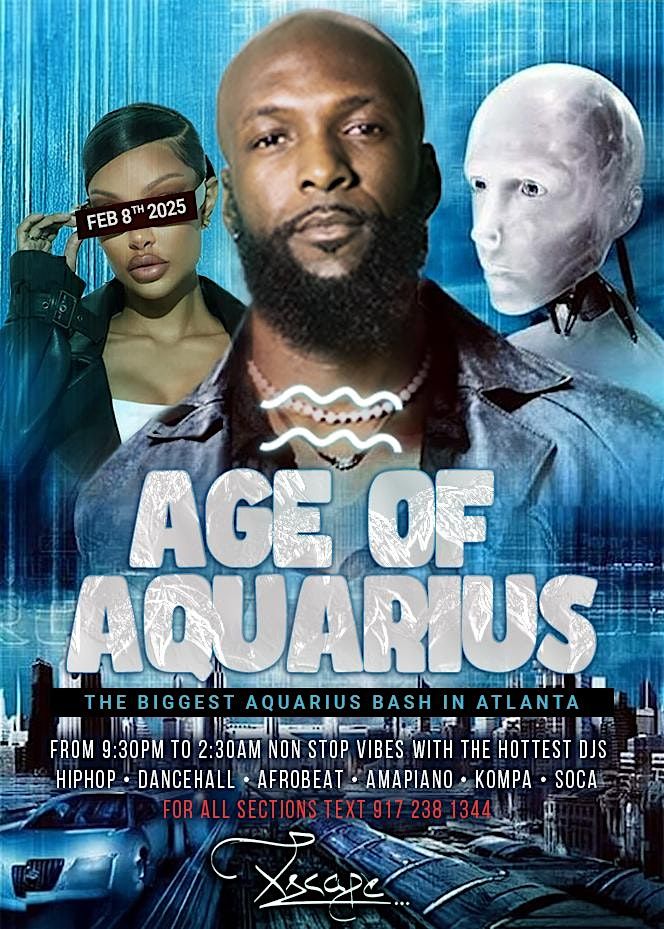 AGE OF AQUARIUS CELEBRATION (AfroCaribbean \u2022 Hiphop \u2022 Amapiano )