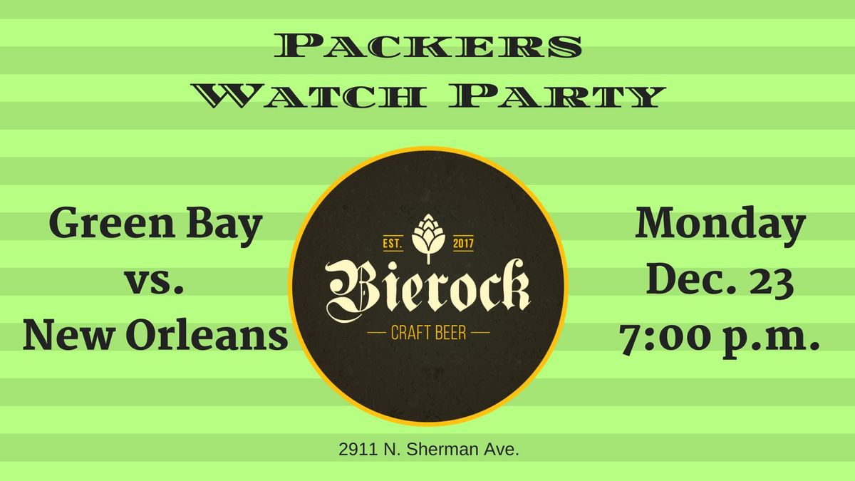 Packers & Chili Watch Party