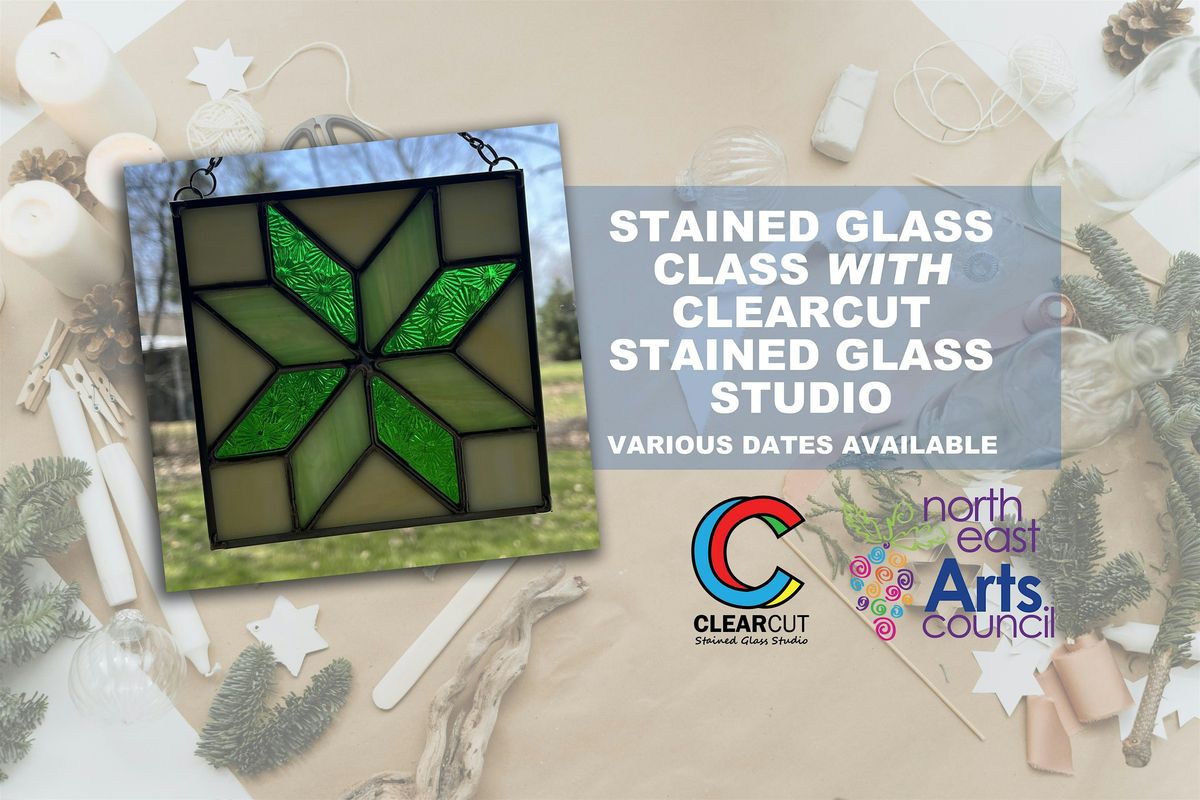 Stained Glass Class with Clear Cut Stained Glass Studio 2\/1
