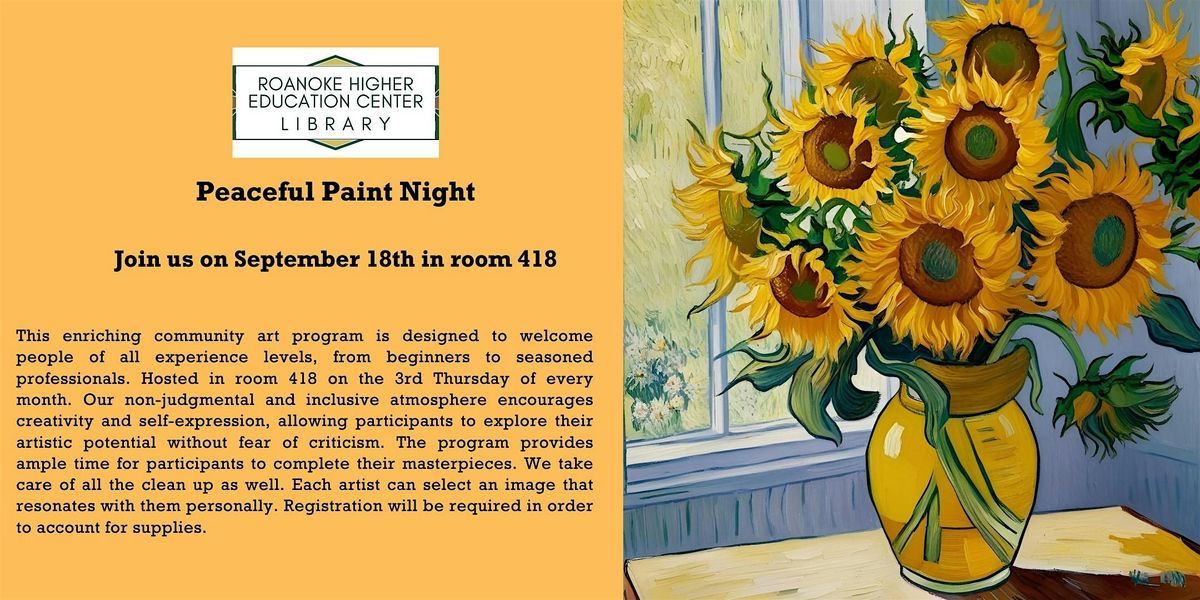 Peaceful Paint Night
