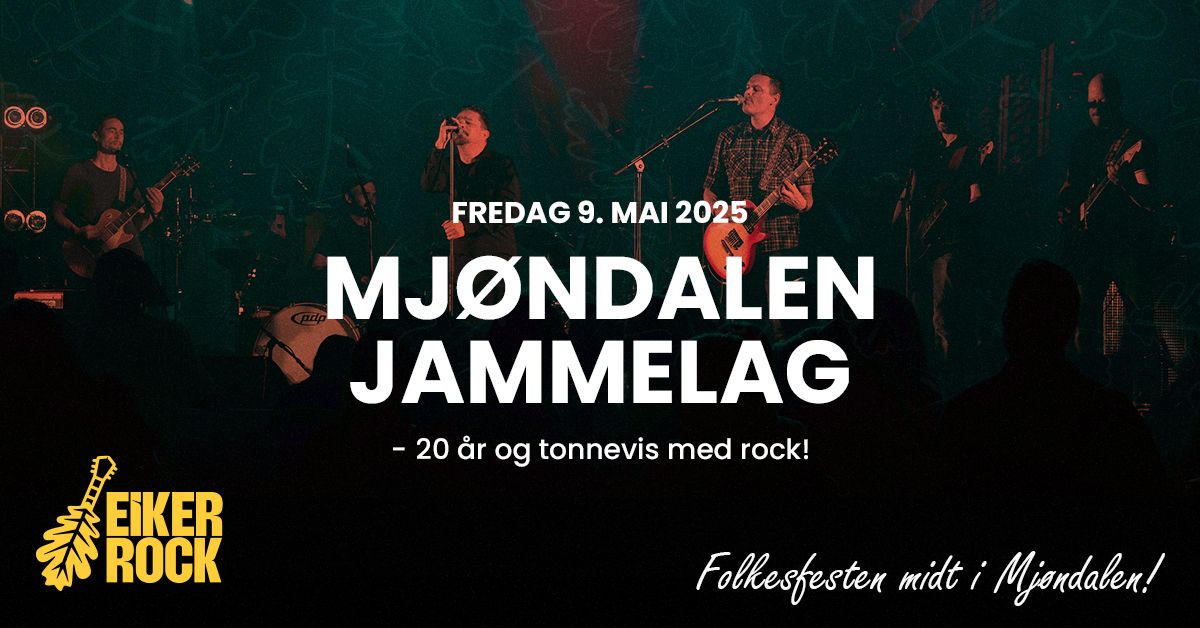 Mj\u00f8ndalen Jammelag 20 \u00e5r, SKRIK m.fl \/ Eiker Rock - Midt i Mj\u00f8ndalen \/ 9. mai