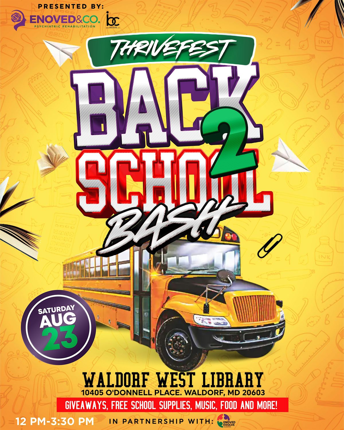 Thrivefest: Back to School Bash