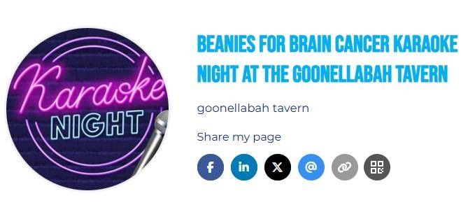 Northern Sounds Karaoke "Beanies for Brain Cancer" at the G-bah Tav