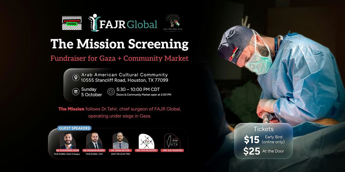 The Mission Screening & Fundraiser