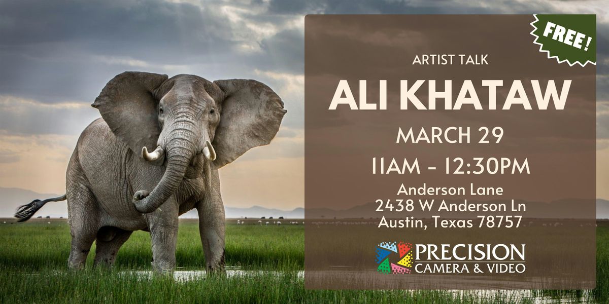 Precision Camera and Video Presents: Artist Talk with Ali Khataw