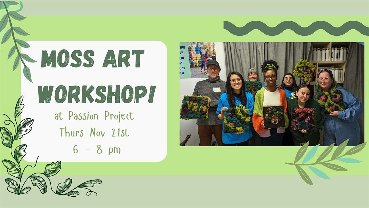 DIY Moss Art Workshop!