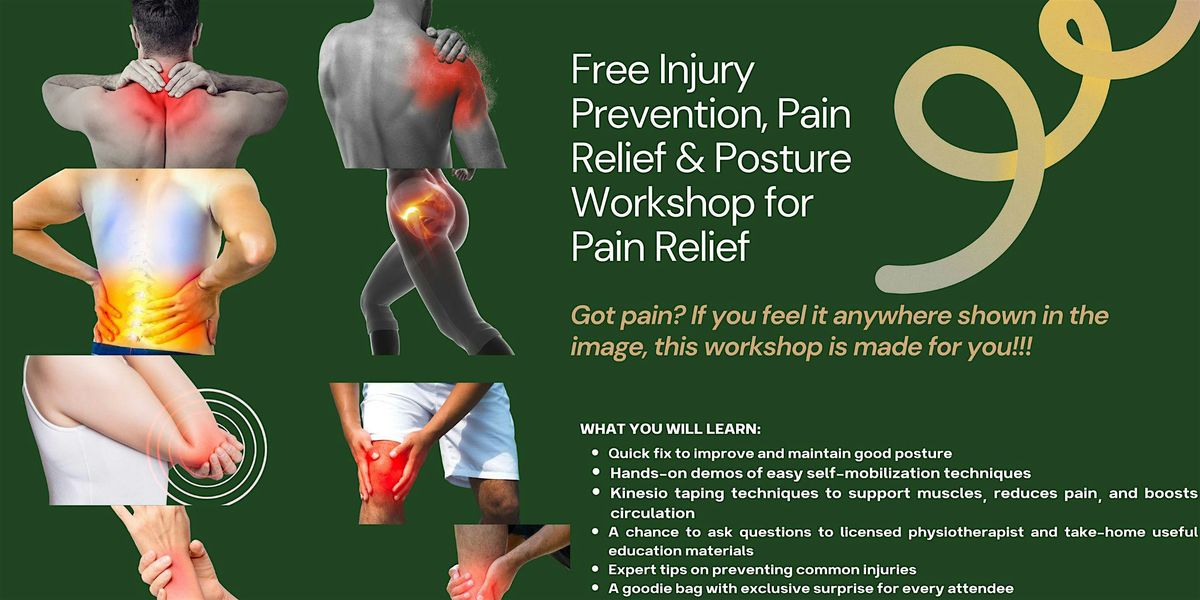 Free Injury Prevention & Posture Workshop for Pain Relief