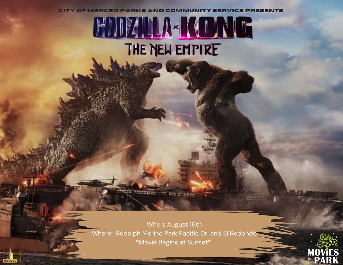 Movies in the Park - Godzilla x Kong The New Empire