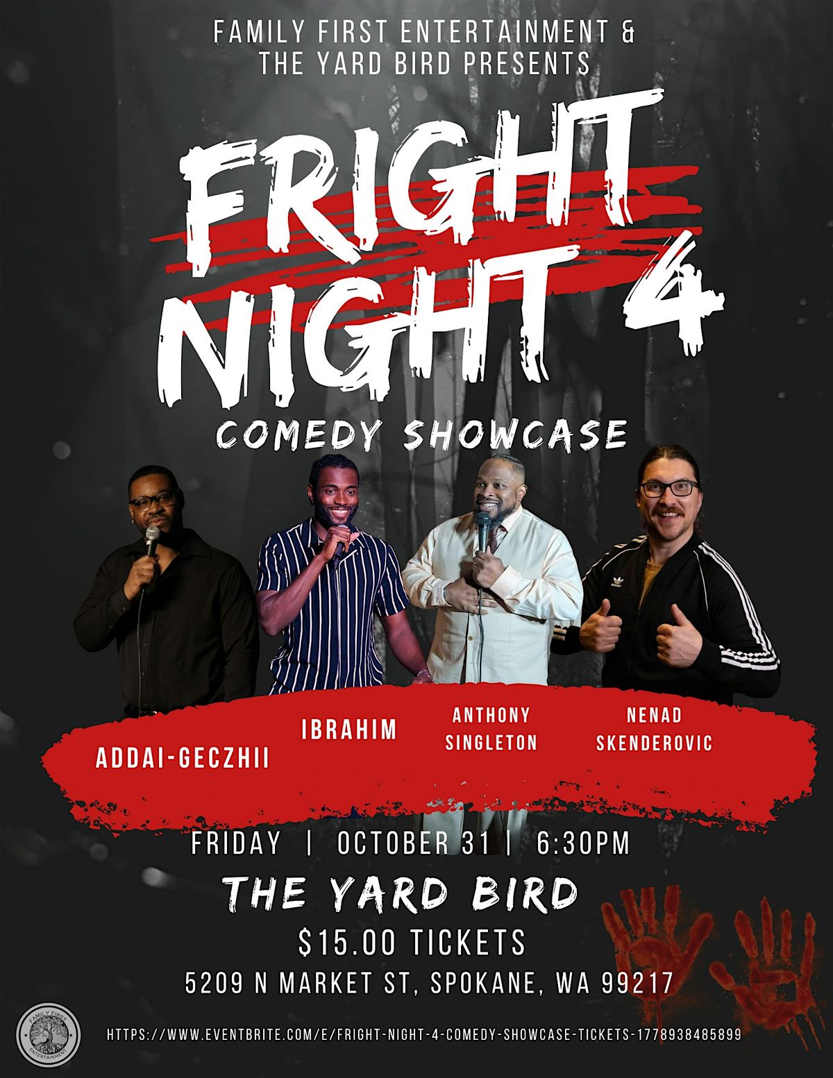 Fright Night 4 Comedy Showcase