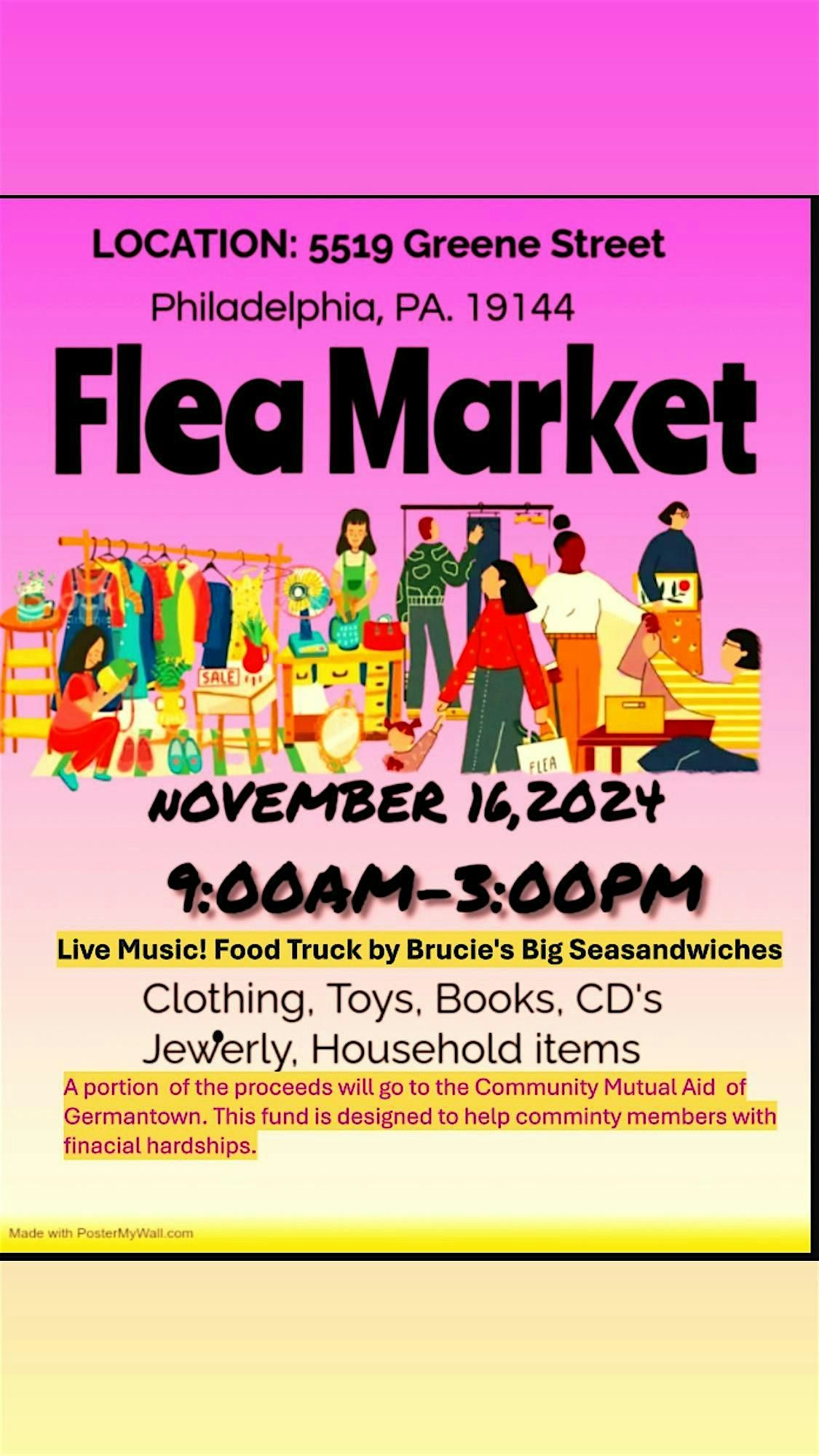 Pop-up Flea Market in Germantown