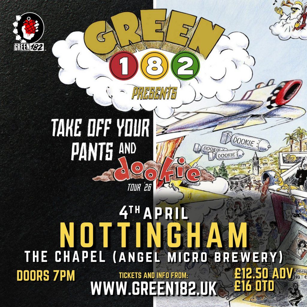 GREEN 182 - Take Off Your Pants & Dookie Tour 2026!