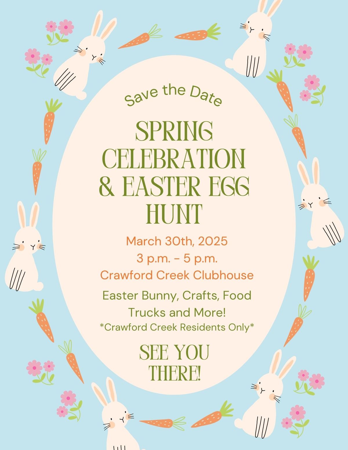 HOA Spring Celebration & Easter Egg Hunt *Residents Only*