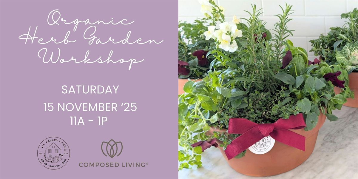 Herb Garden Workshop