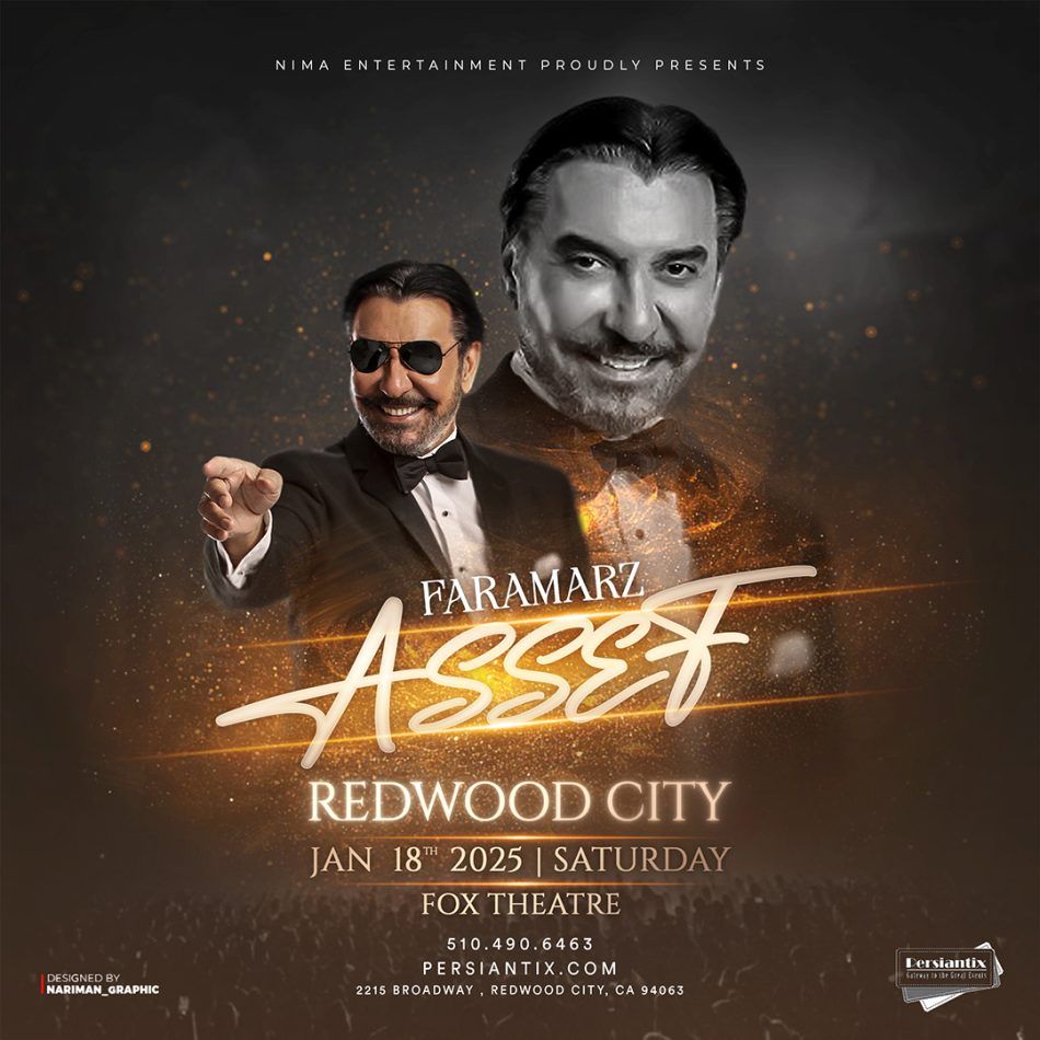 Faramarz Assef at Fox Theatre Redwood City