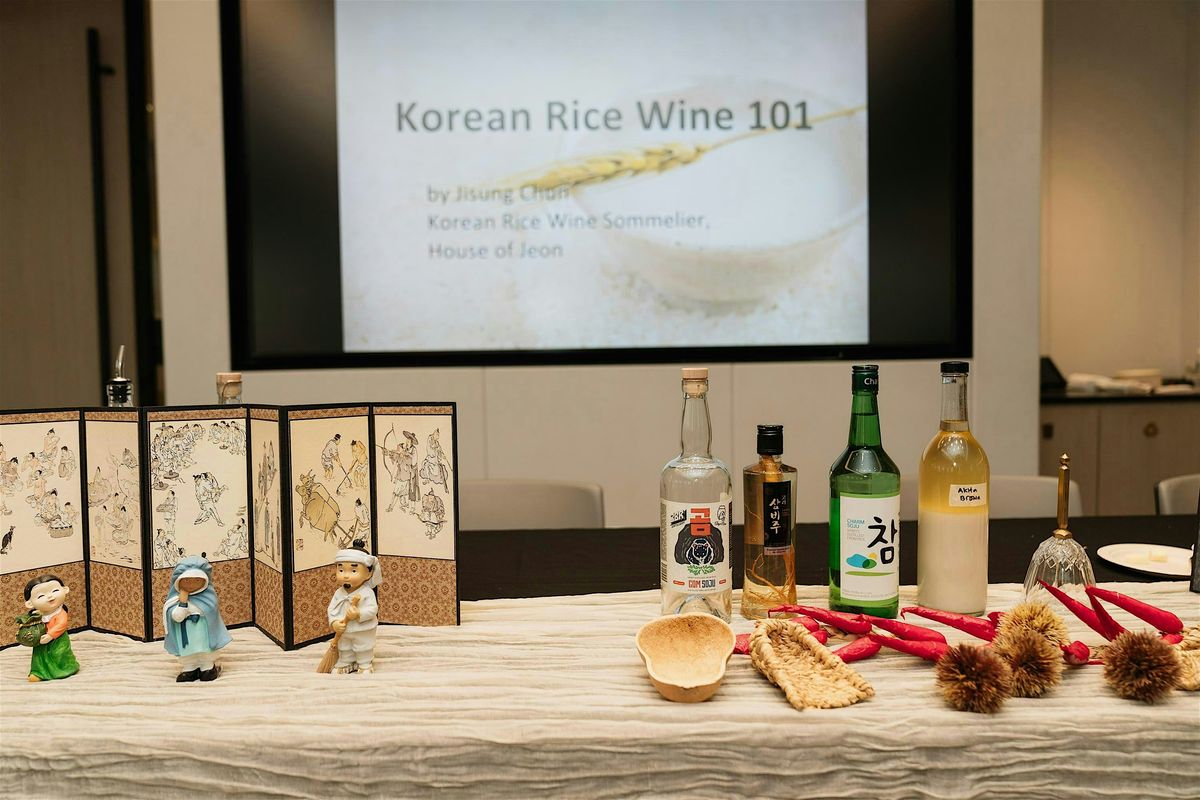 Korean Makgeolli & Soju Tasting