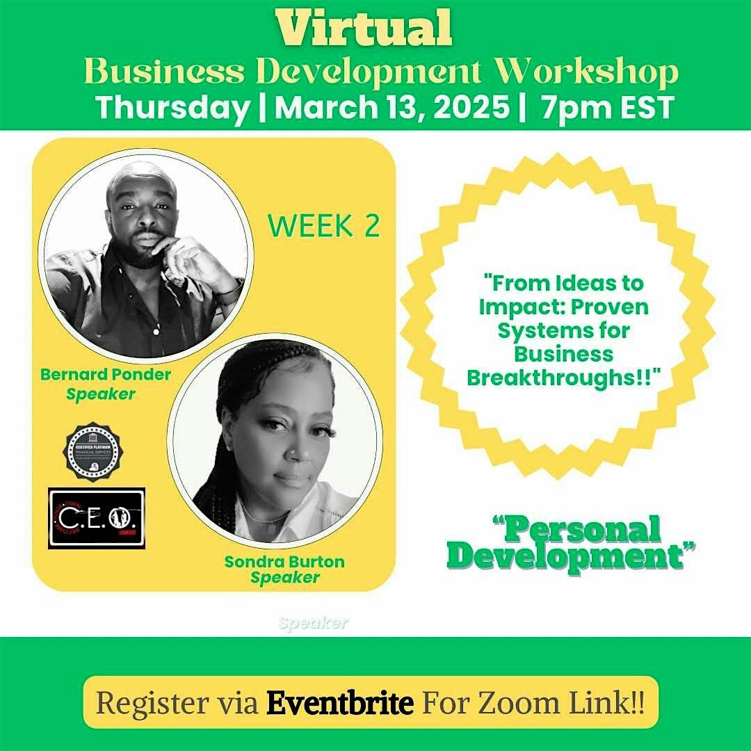 Virtual Business Development "Workshop"