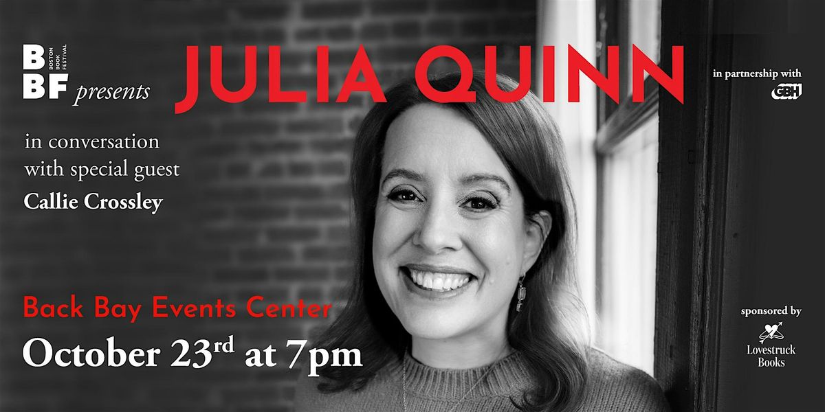 BBF Presents: A Conversation with Julia Quinn