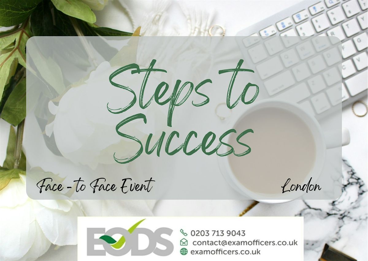 Face To Face Event, Steps for Success - New Exams Officer Training (LONDON)