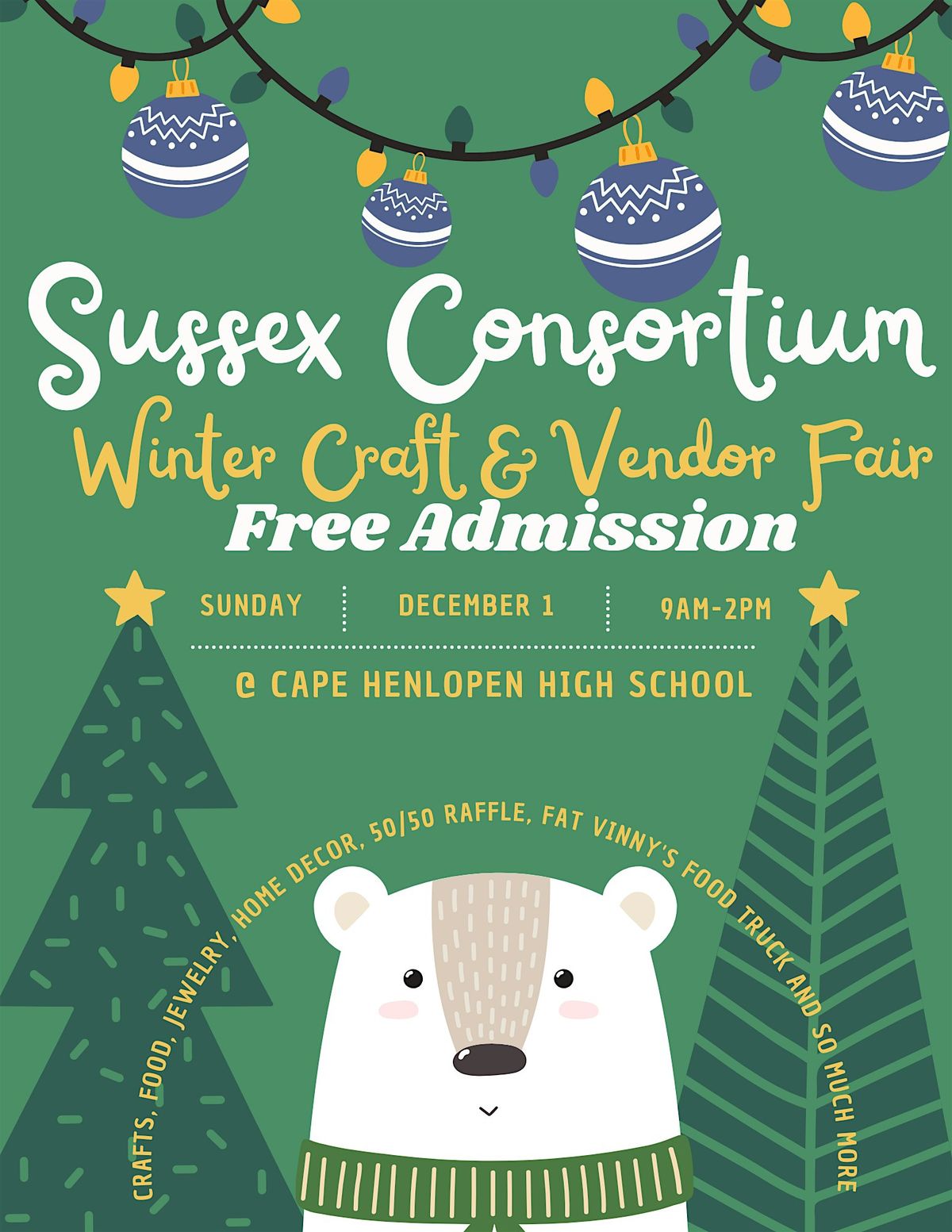 Sussex Consortium Winter Craft Vendor Fair