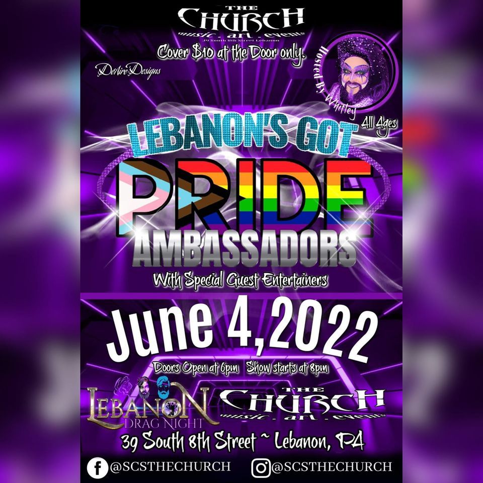 Lebanon Drag Night | PRIDE Ambassador Pageant 2022