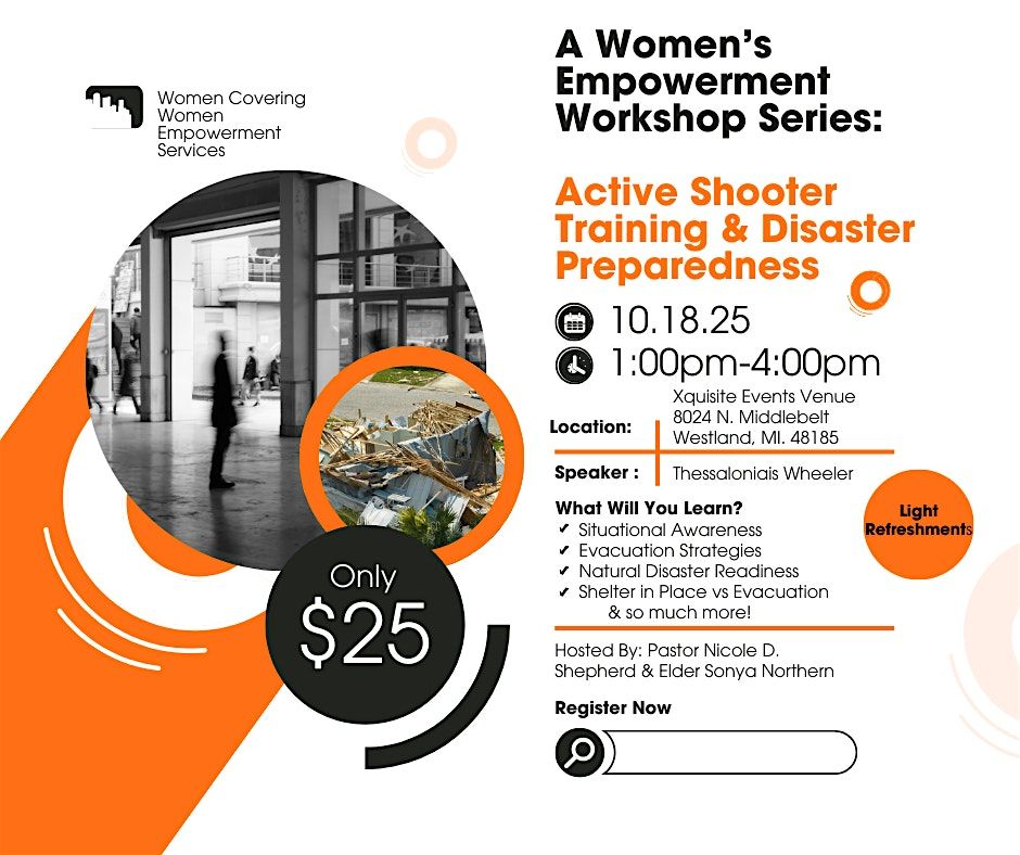 A Women's Empowerment Workshop Series: Active Shooter Training