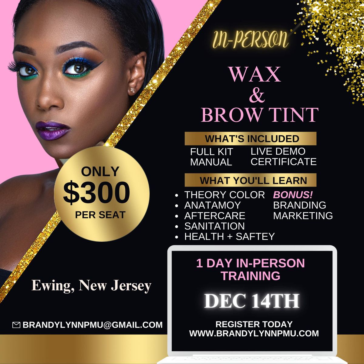 Brandylynn Permanent Makeup: Brow Tint Class