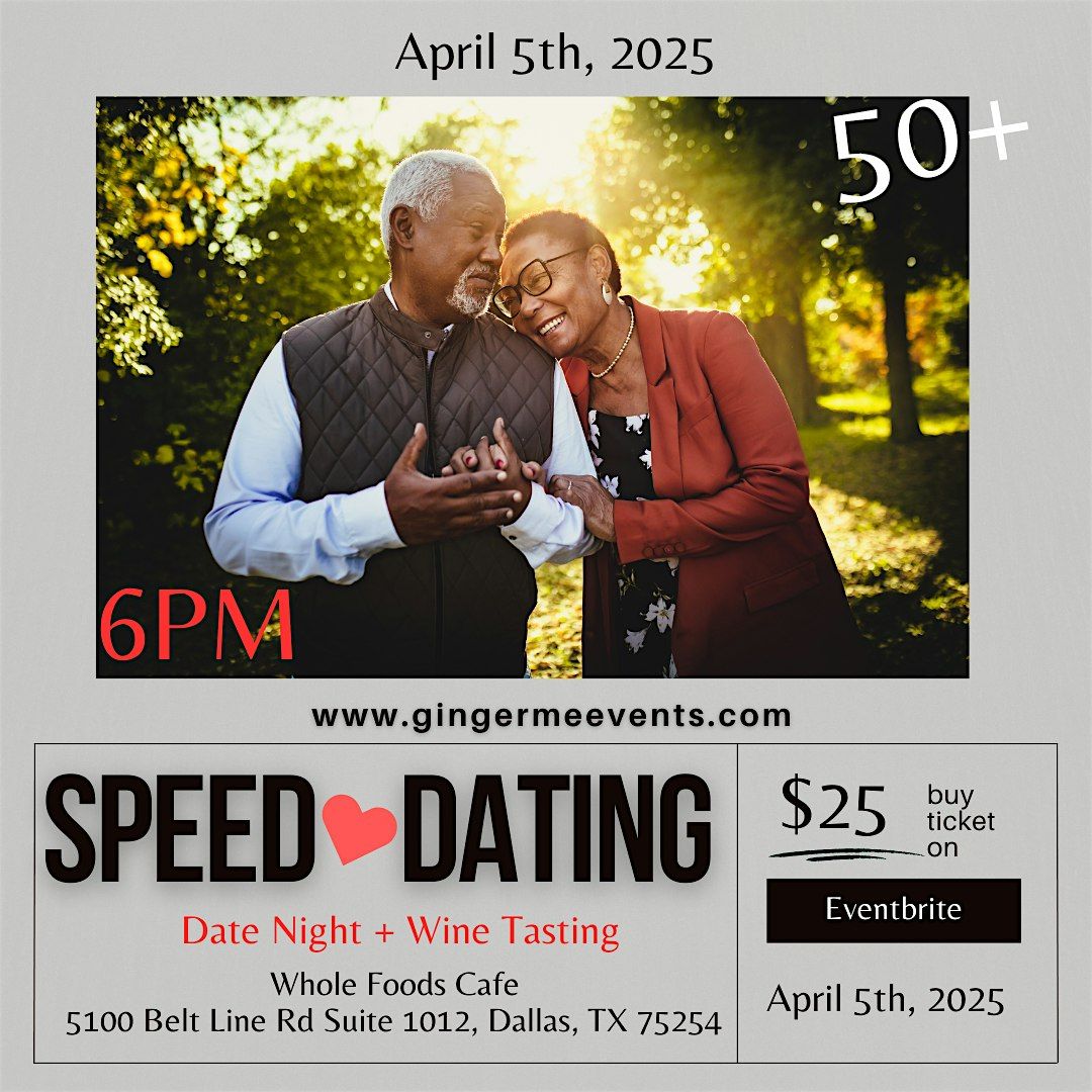 50 & Up Speed Dating & Wine Tasting