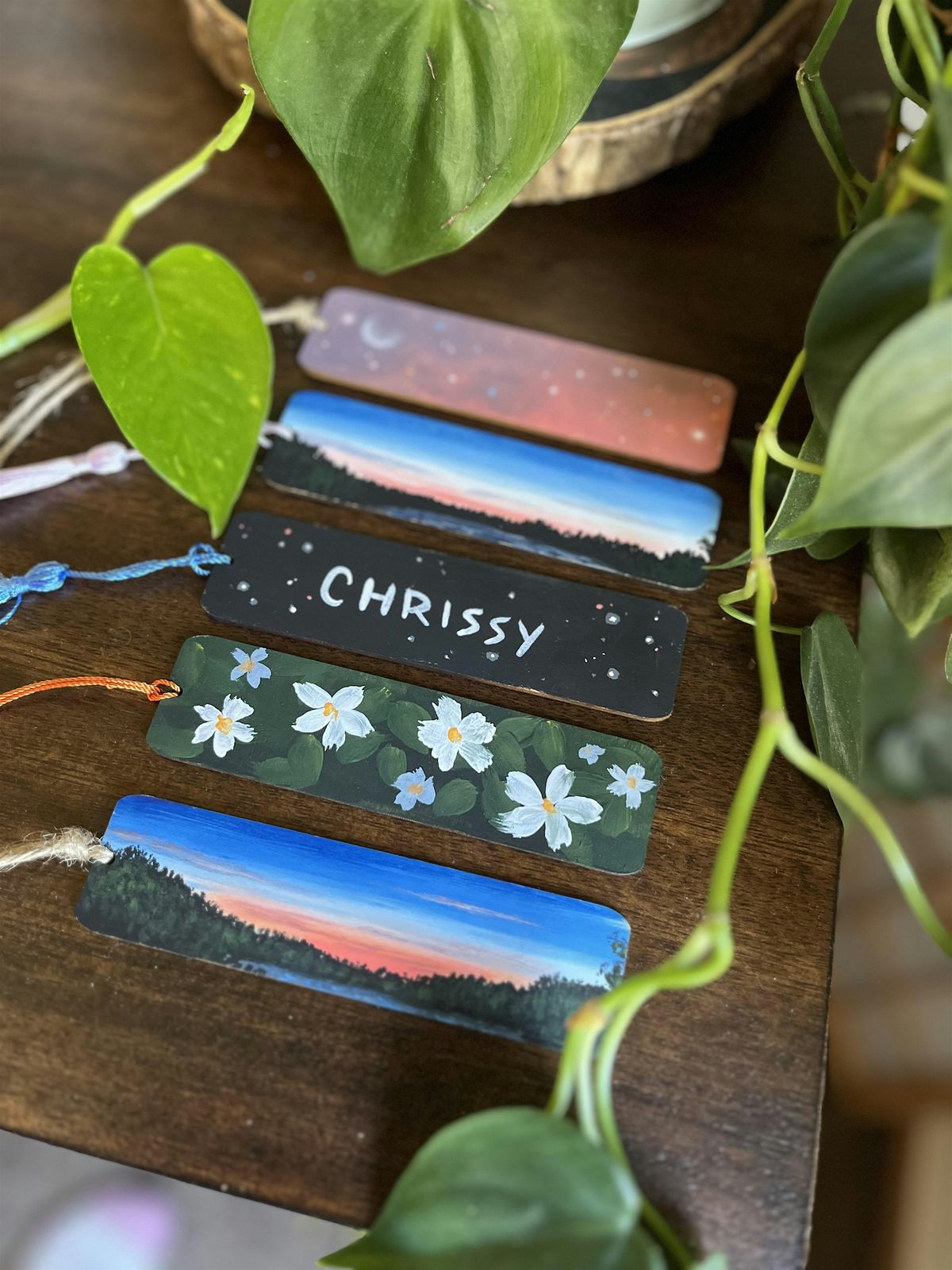 Crafty Paint Night: Wood Bookmarks