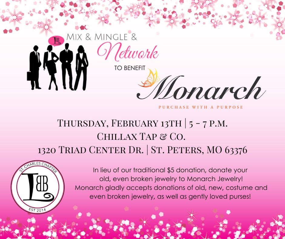 Mix & Mingle to Benefit Monarch 