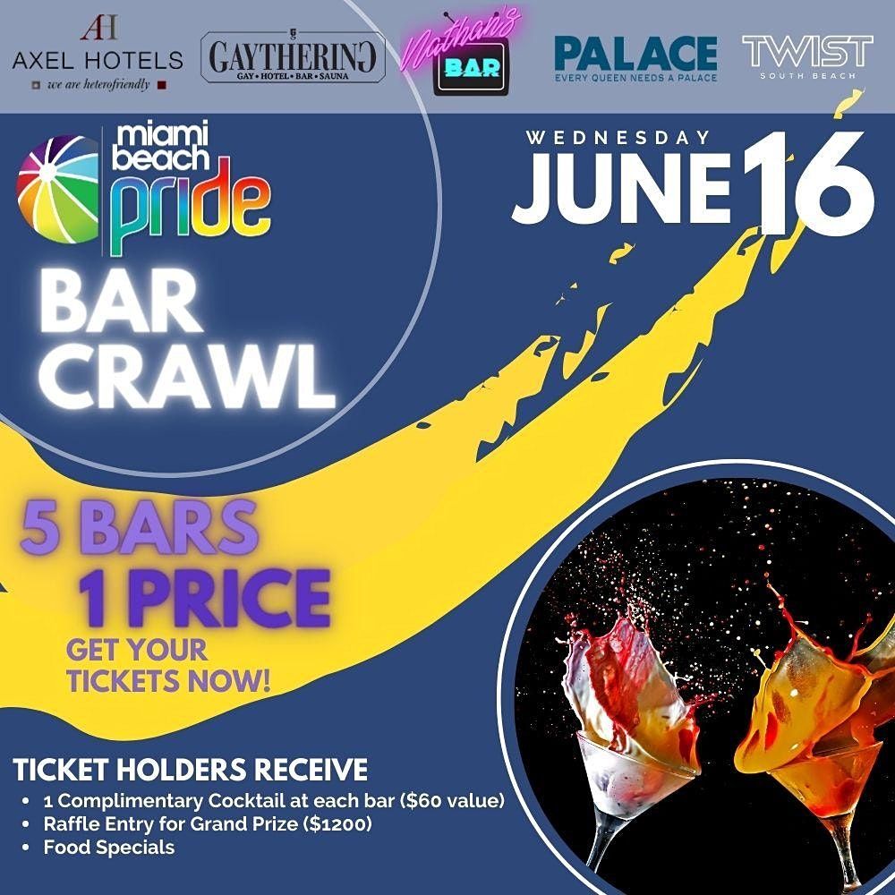 Miami Beach Pride Bar Crawl
