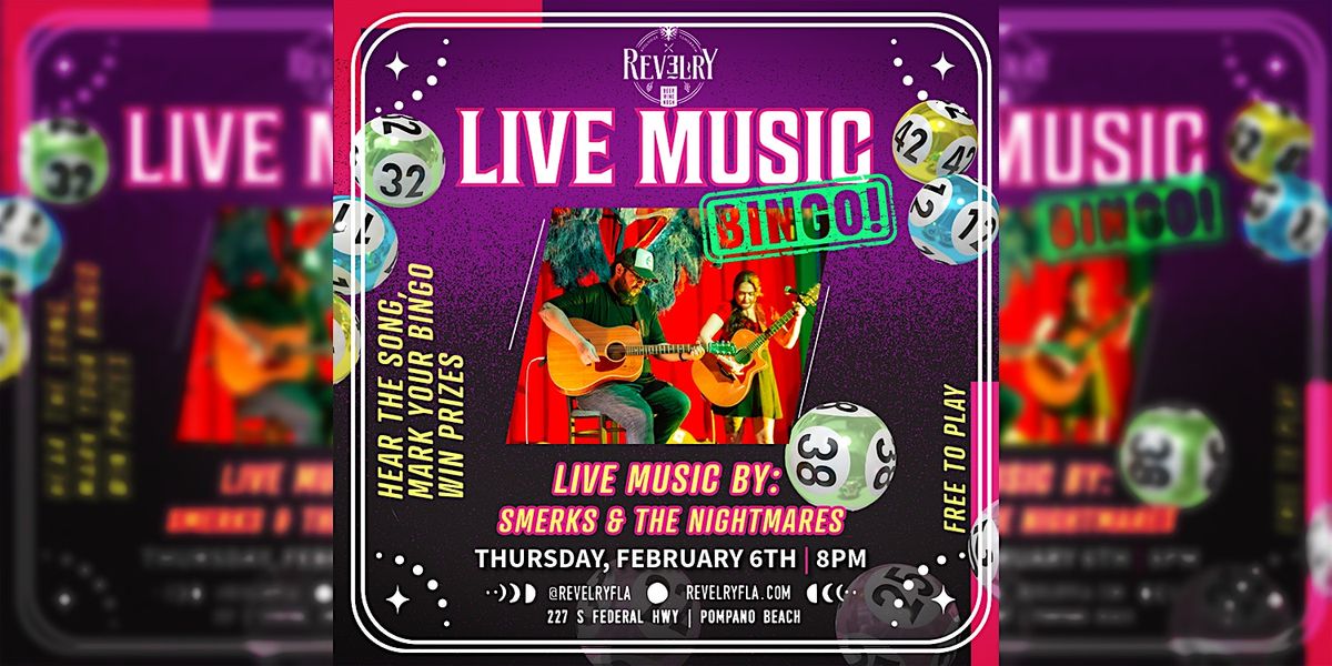 Live Music Bingo at Revelry